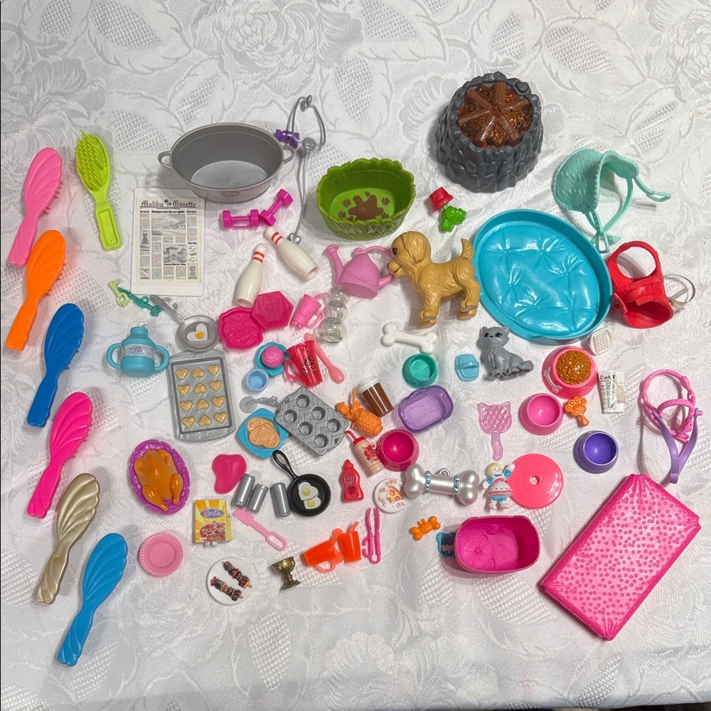 Barbie doll and other Fashion doll accessories
